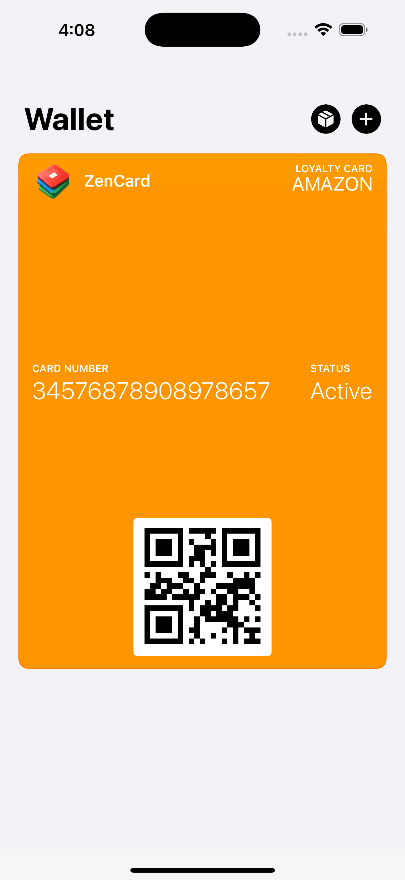Loyalty Wallet Main App Interface